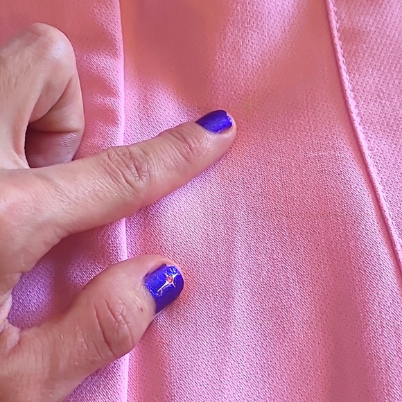 ZARA Bubblegum Pink High Waisted Trousers / Cigarette Pants Size Small - Picture 13 of 13